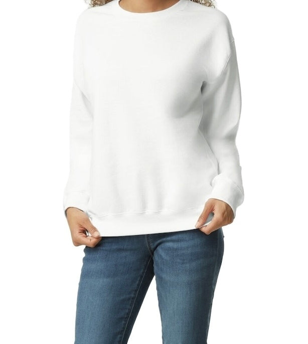 Youth sized crewneck sweatshirt this is our field