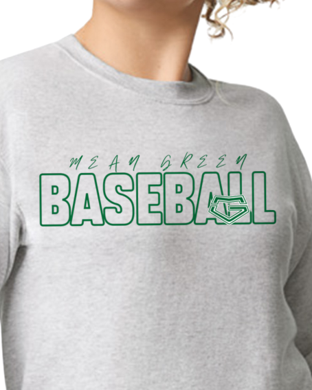 Adult Mean Green Baseball sweatshirt
