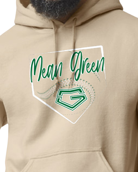 Adult hoodie home plate