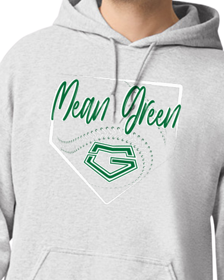 Adult hoodie home plate