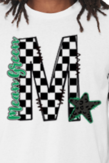 Adult Bella canvas Brand tshirt Checkered M