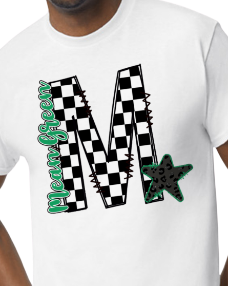 Gildan brand tshirt checkered m